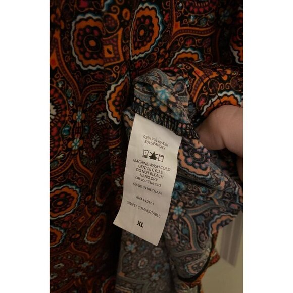 LuLaRoe XL Irma medallian print - Picture 3 of 5